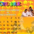 calendrier octobre